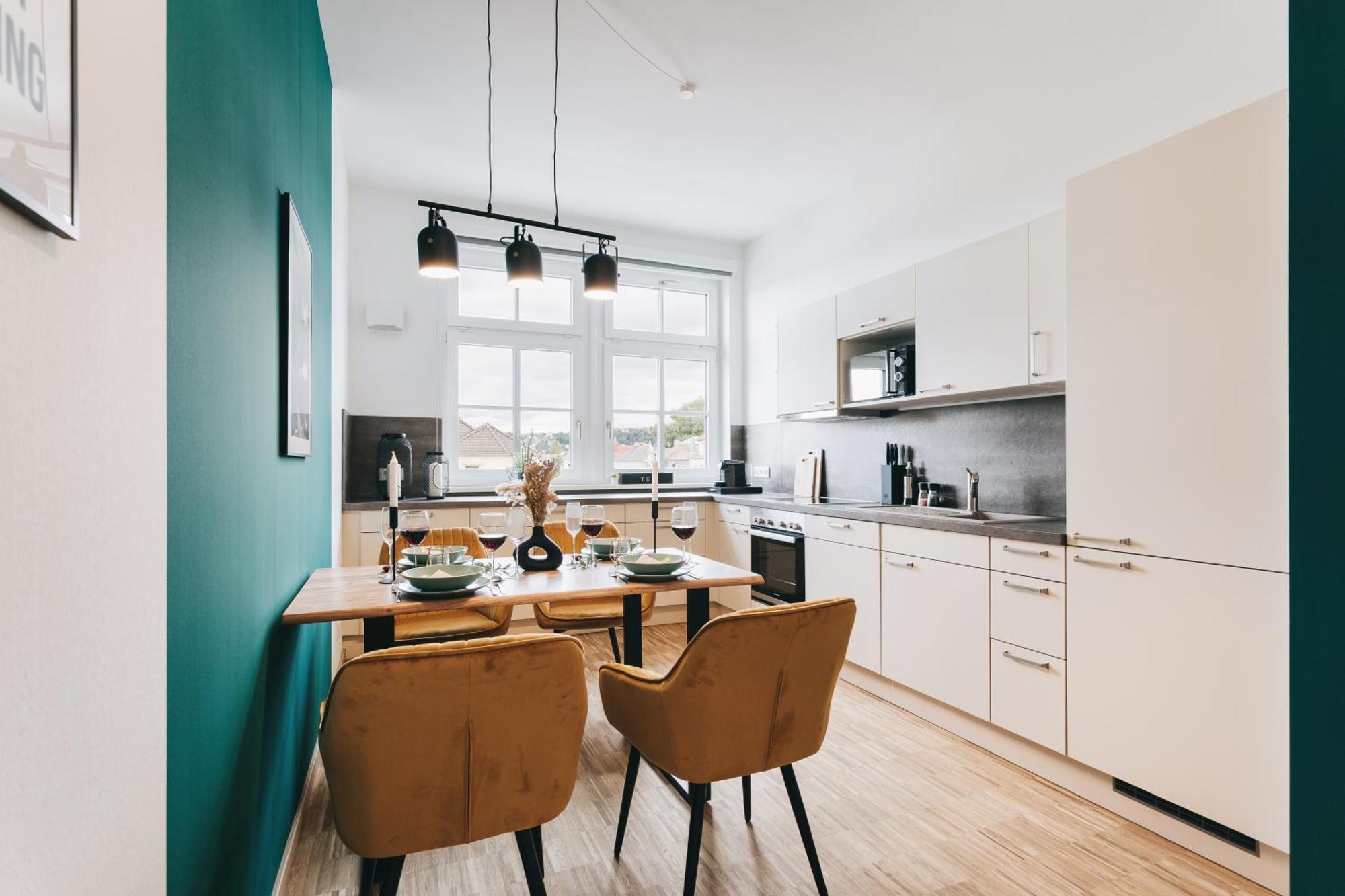 Oasis Appart - Wohnen In Dresden - Netflix - Tiefgarage - Dachterrasse Bagian luar foto