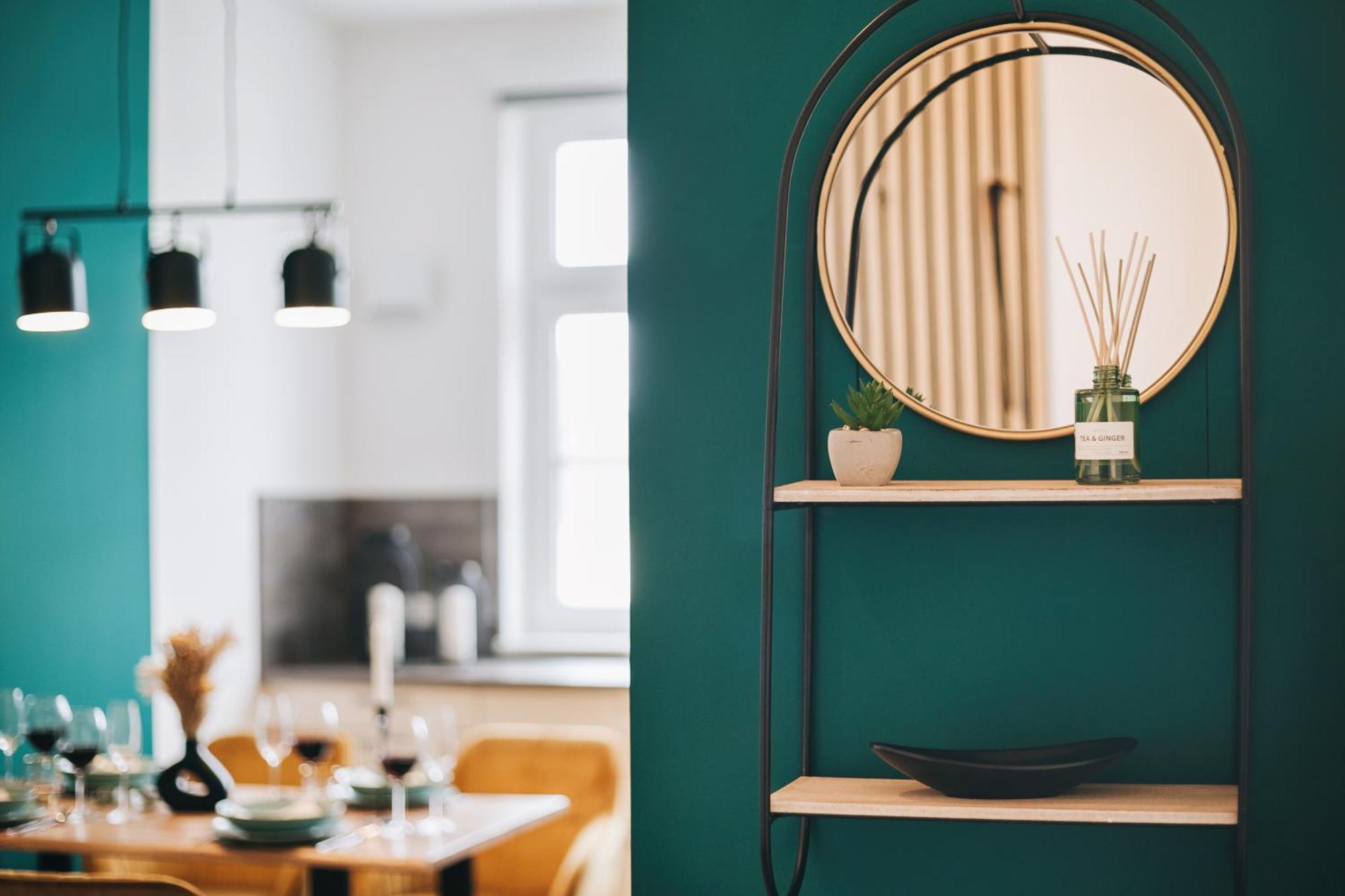 Oasis Appart - Wohnen In Dresden - Netflix - Tiefgarage - Dachterrasse Bagian luar foto