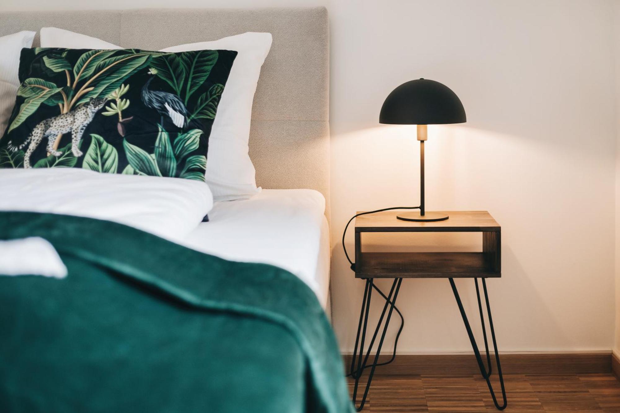 Oasis Appart - Wohnen In Dresden - Netflix - Tiefgarage - Dachterrasse Ruang foto