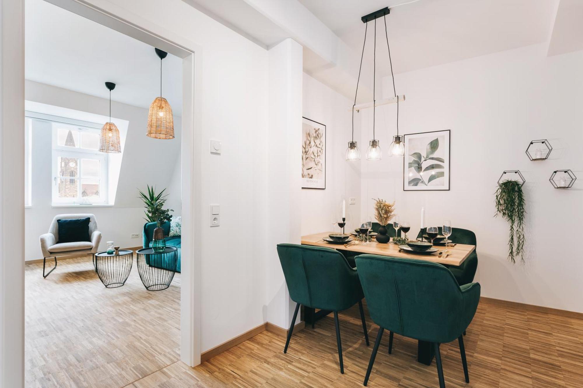 Oasis Appart - Wohnen In Dresden - Netflix - Tiefgarage - Dachterrasse Bagian luar foto